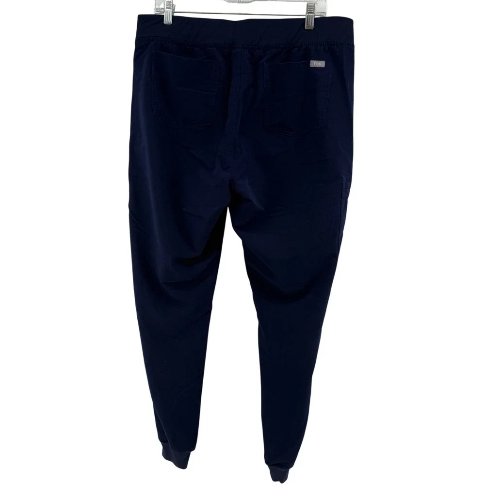 FIGS Zamora Jogger Scrub Pants Mens XL Tall Navy Blue Technical W18SW2005T